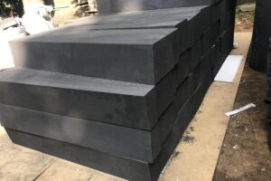 Carbon angular blocks